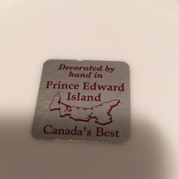 Anne of green gables plate hand decorated - Picture 4 of 8